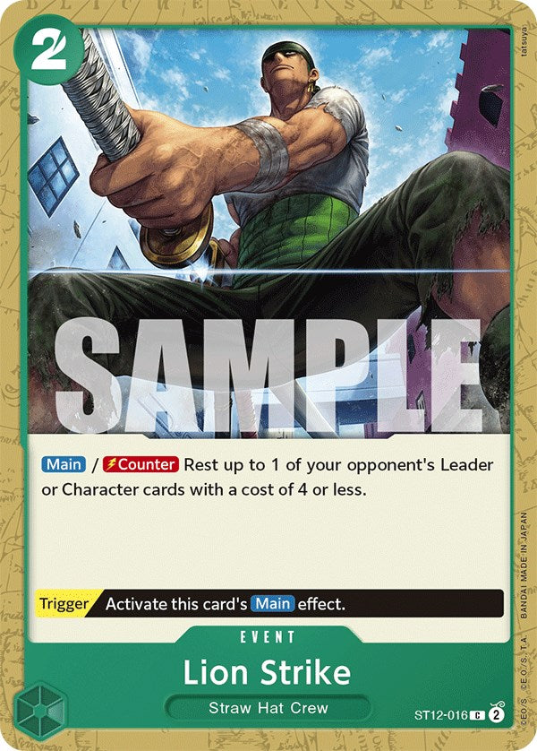 Lion Strike [Starter Deck: Zoro and Sanji] | Good Games Morley