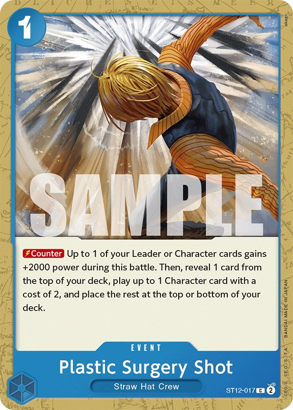Plastic Surgery Shot [Starter Deck: Zoro and Sanji] | Good Games Morley