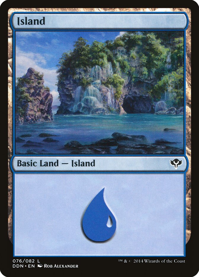 Island (76) [Duel Decks: Speed vs. Cunning] | Good Games Morley