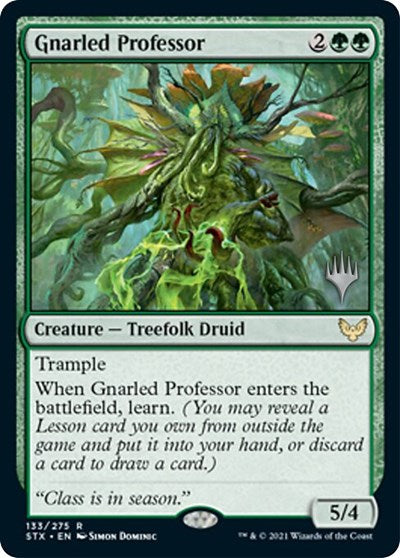 Gnarled Professor (Promo Pack) [Strixhaven: School of Mages Promos] | Good Games Morley