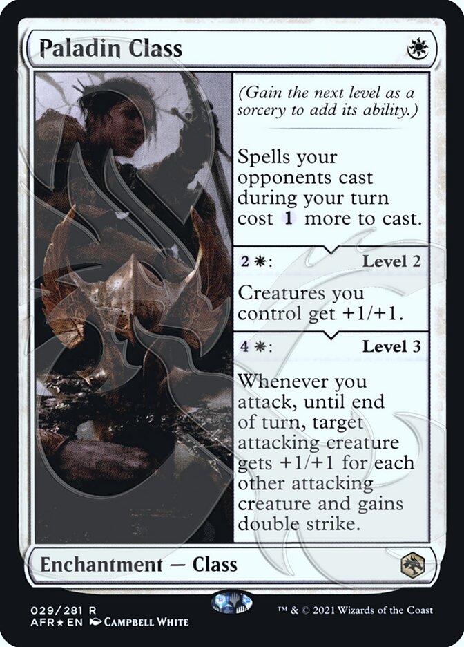 Paladin Class (Ampersand Promo) [Dungeons & Dragons: Adventures in the Forgotten Realms Promos] | Good Games Morley