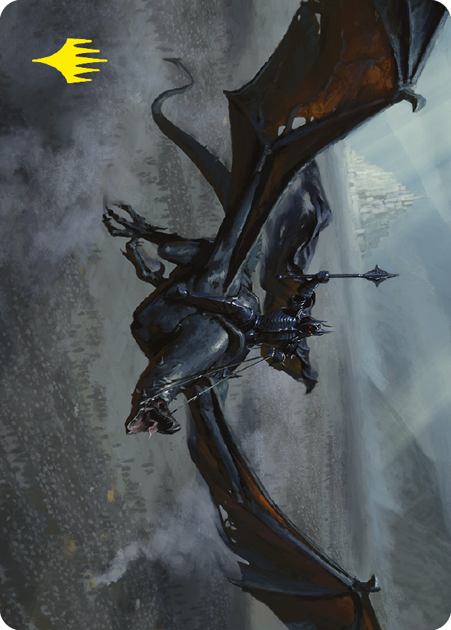 Lord of the Nazgul Art Card (Gold-Stamped Signature) [The Lord of the Rings: Tales of Middle-earth Art Series] | Good Games Morley