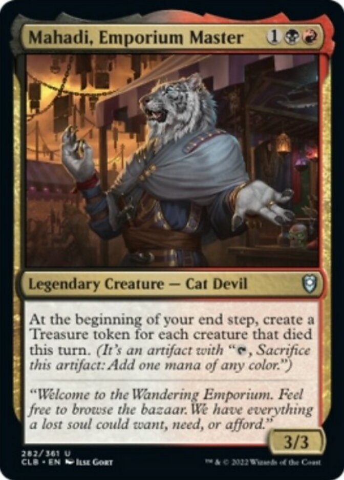 Mahadi, Emporium Master [Commander Legends: Battle for Baldur's Gate] | Good Games Morley