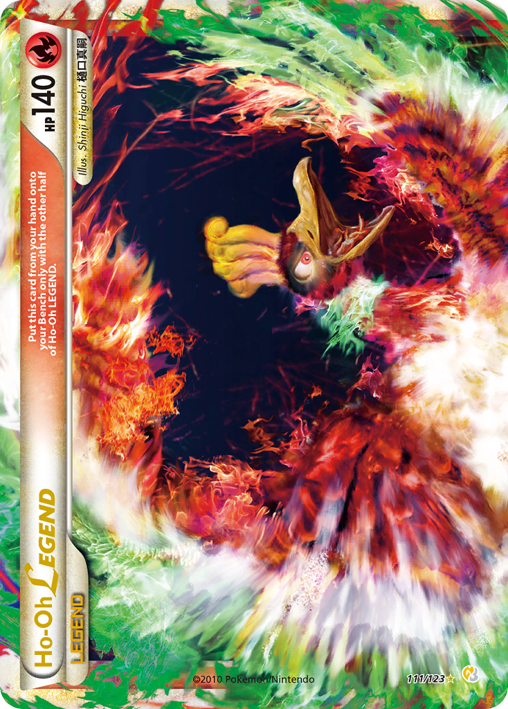 Ho-Oh LEGEND (111/123) [HeartGold & SoulSilver: Base Set] | Good Games Morley