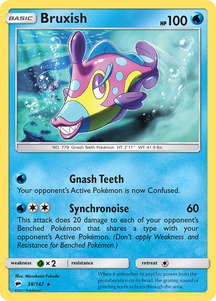 Bruxish (38/147) [Sun & Moon: Burning Shadows] | Good Games Morley