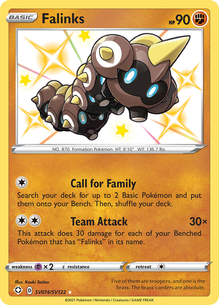 Falinks (SV074/SV122) [Sword & Shield: Shining Fates] | Good Games Morley
