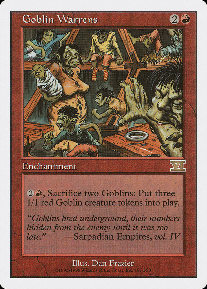 Goblin Warrens [Classic Sixth Edition] | Good Games Morley