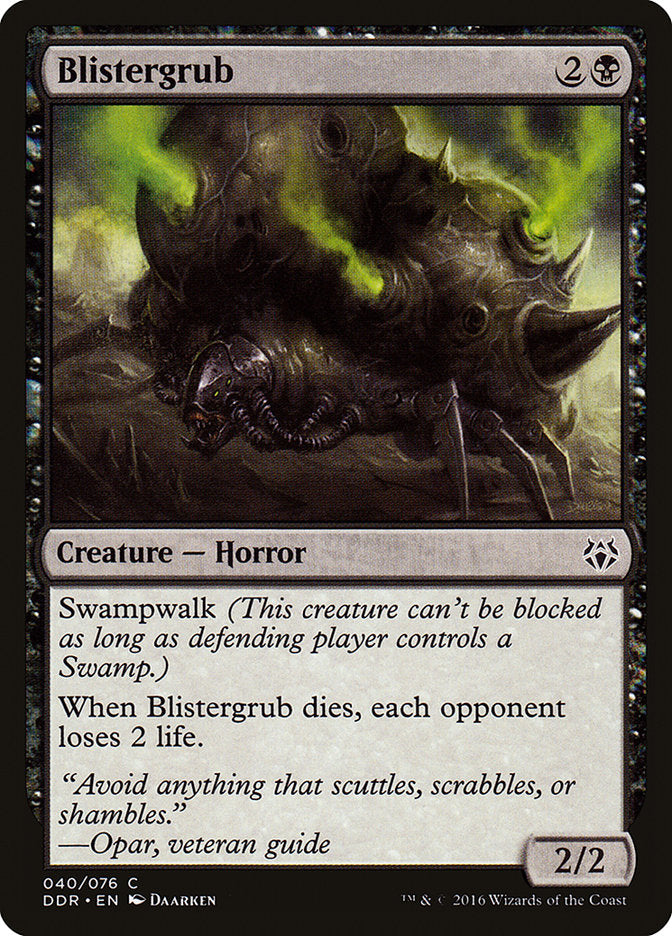 Blistergrub [Duel Decks: Nissa vs. Ob Nixilis] | Good Games Morley