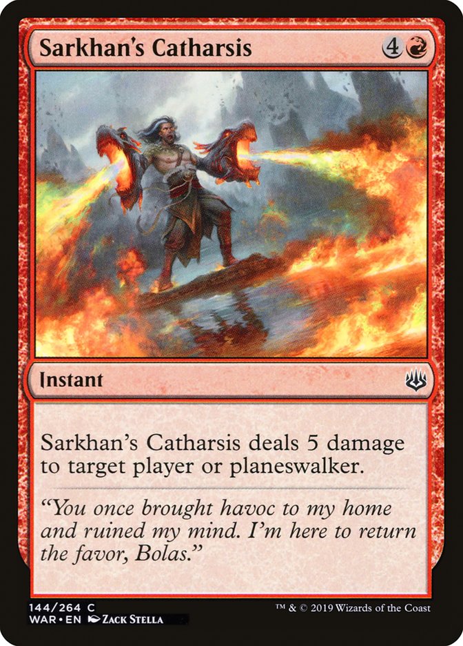 Sarkhan's Catharsis [War of the Spark] | Good Games Morley