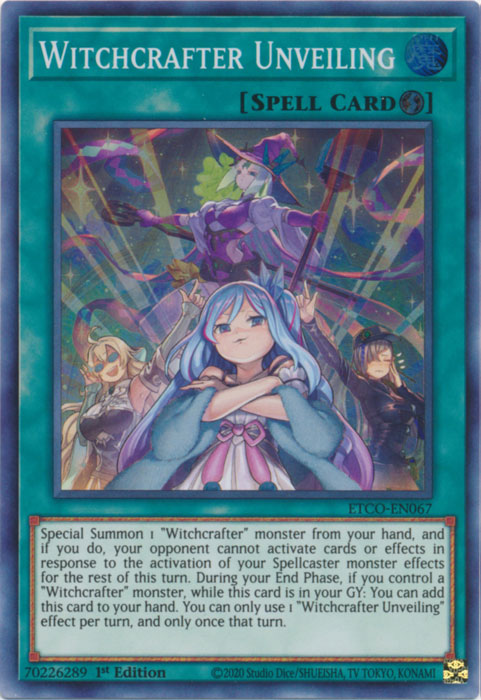 Witchcrafter Unveiling [ETCO-EN067] Super Rare | Good Games Morley