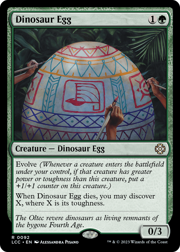 Dinosaur Egg [The Lost Caverns of Ixalan Commander] | Good Games Morley