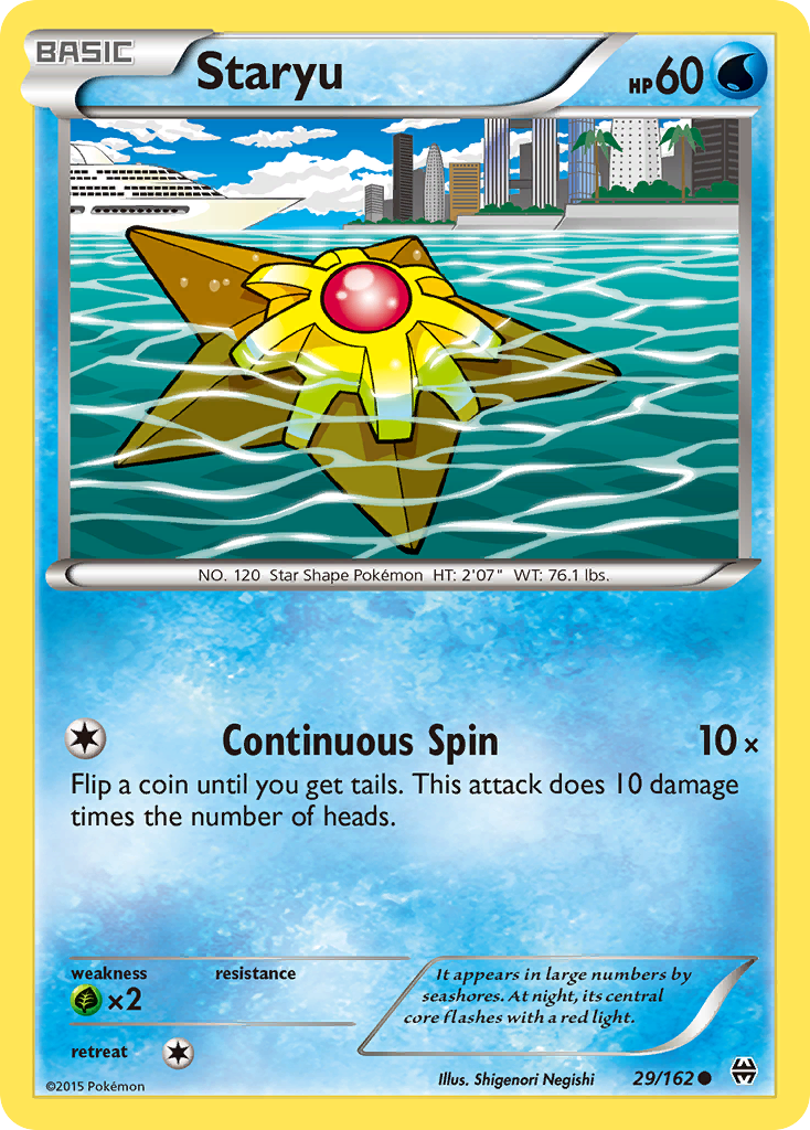 Staryu (29/162) [XY: BREAKthrough] | Good Games Morley