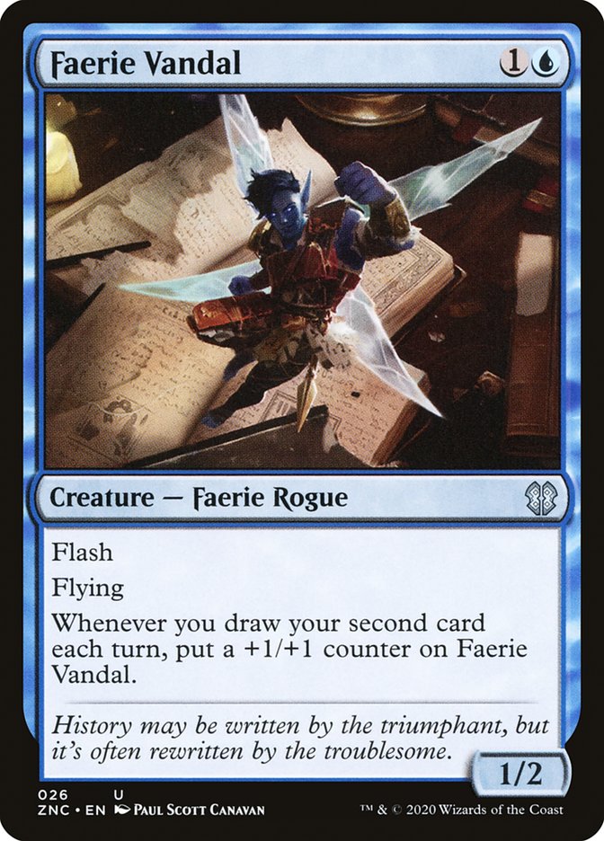 Faerie Vandal [Zendikar Rising Commander] | Good Games Morley