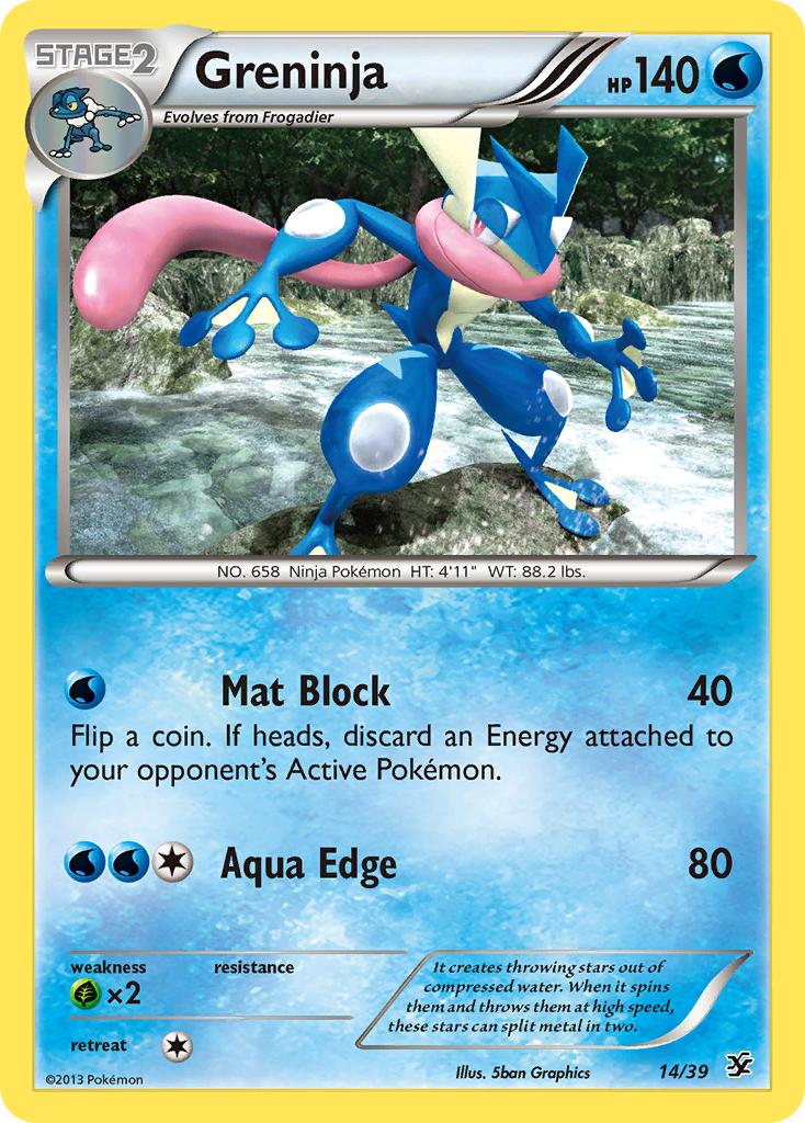 Greninja (14/39) [XY: Kalos Starter Set] | Good Games Morley