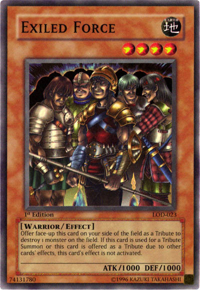 Exiled Force [LOD-023] Super Rare | Good Games Morley
