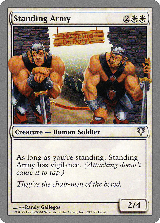 Standing Army [Unhinged] | Good Games Morley