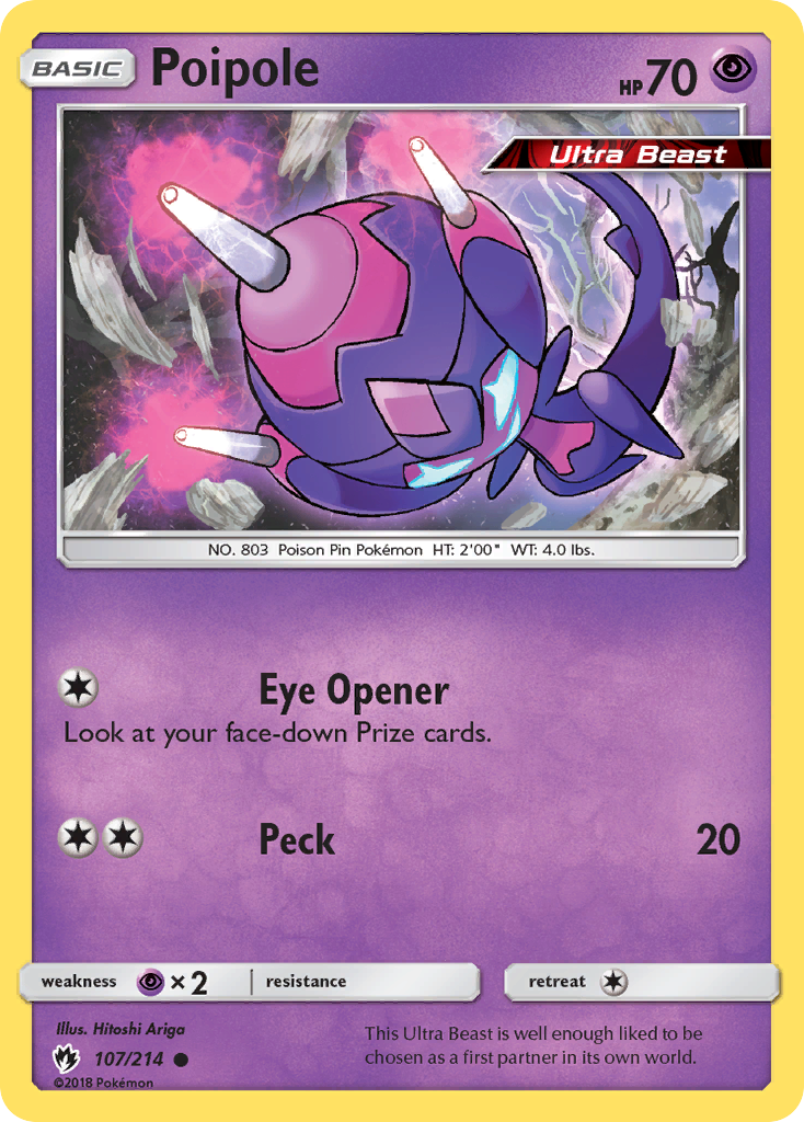 Poipole (107/214) [Sun & Moon: Lost Thunder] | Good Games Morley