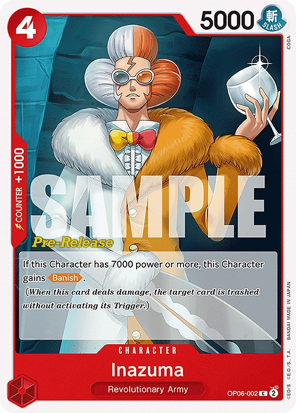 Inazuma [Wings of the Captain Pre-Release Cards] | Good Games Morley
