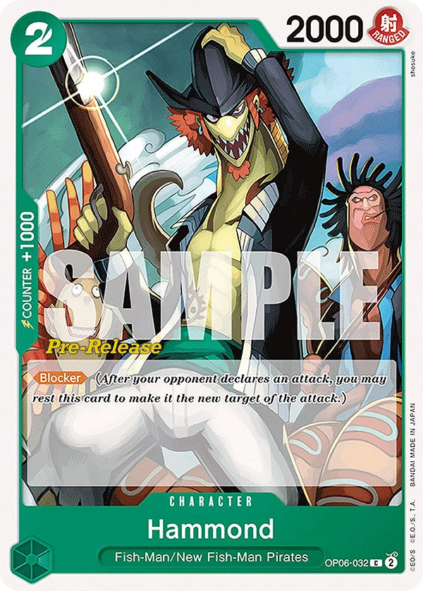 Hammond [Wings of the Captain Pre-Release Cards] | Good Games Morley