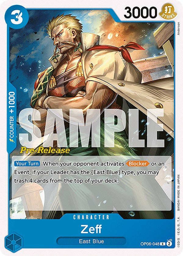 Zeff [Wings of the Captain Pre-Release Cards] | Good Games Morley