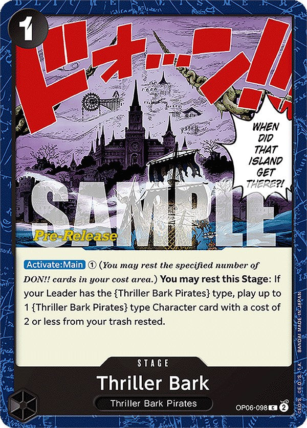 Thriller Bark [Wings of the Captain Pre-Release Cards] | Good Games Morley