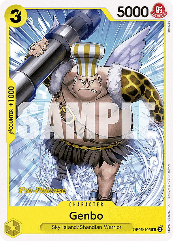 Genbo [Wings of the Captain Pre-Release Cards] | Good Games Morley