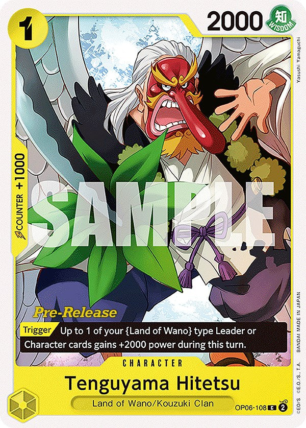 Tenguyama Hitetsu [Wings of the Captain Pre-Release Cards] | Good Games Morley