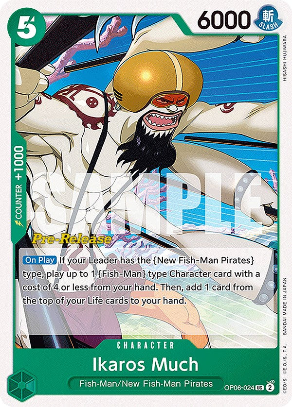 Ikaros Much [Wings of the Captain Pre-Release Cards] | Good Games Morley