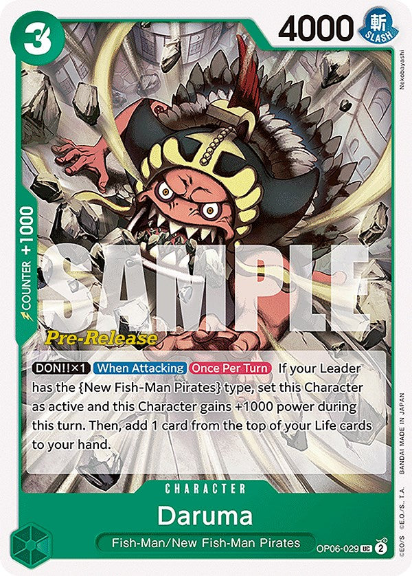 Daruma [Wings of the Captain Pre-Release Cards] | Good Games Morley