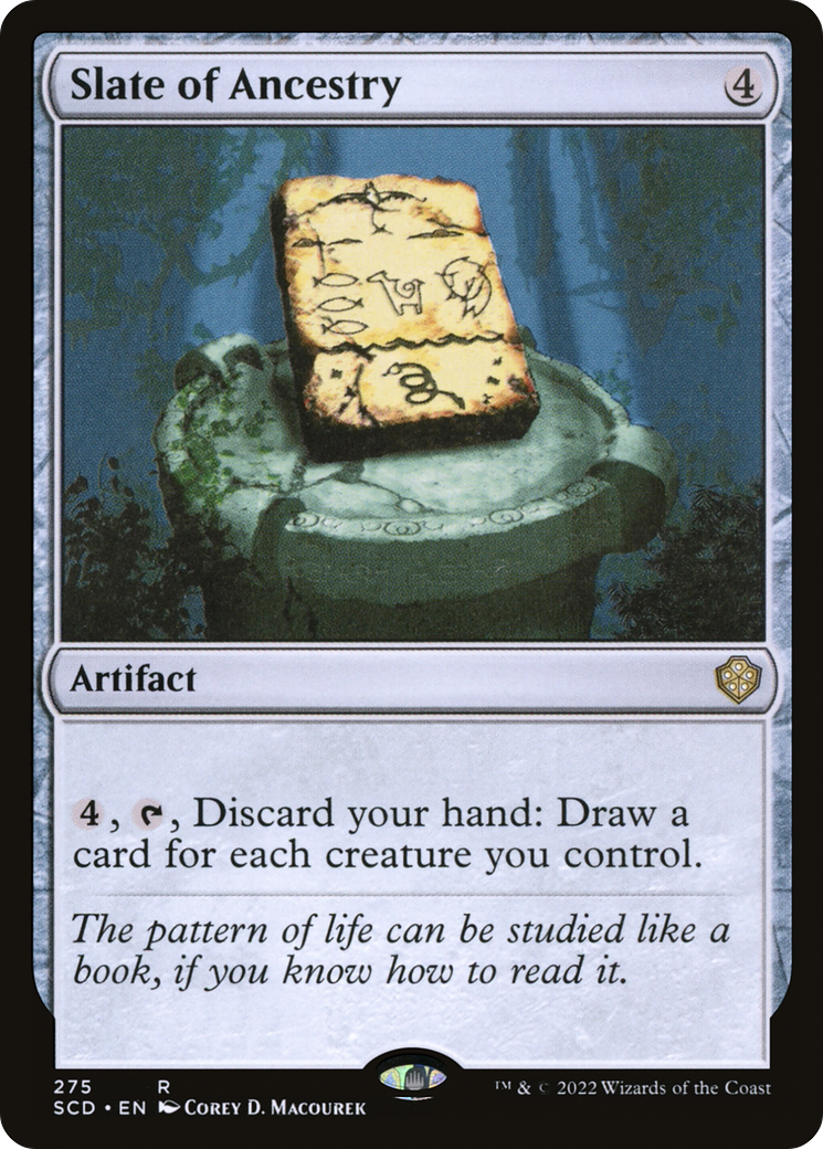 Slate of Ancestry [Starter Commander Decks] | Good Games Morley