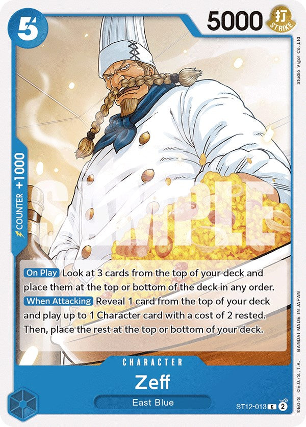 Zeff [Starter Deck: Zoro and Sanji] | Good Games Morley