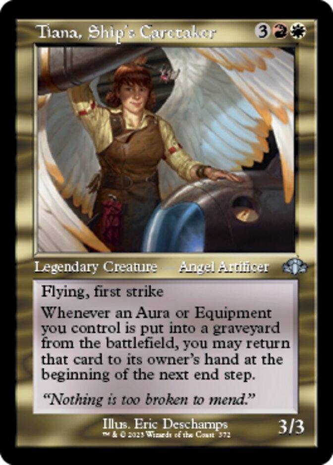 Tiana, Ship's Caretaker (Retro) [Dominaria Remastered] | Good Games Morley