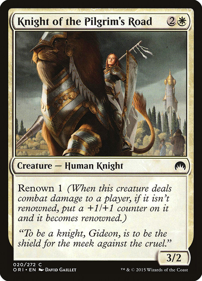 Knight of the Pilgrim's Road [Magic Origins] | Good Games Morley
