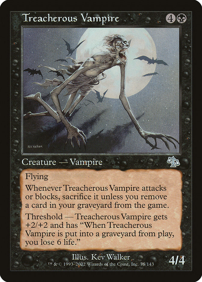 Treacherous Vampire [Judgment] | Good Games Morley