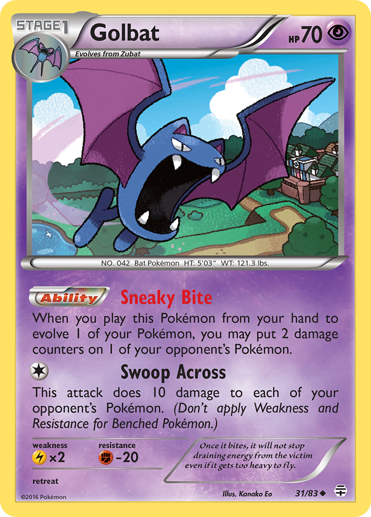 Golbat (31/83) [XY: Generations] | Good Games Morley