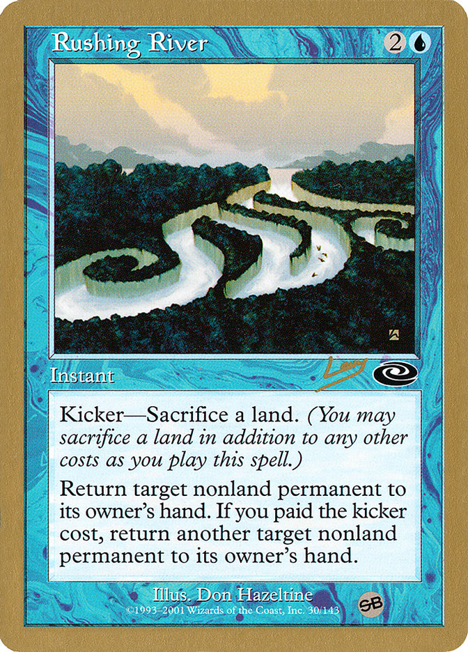 Rushing River (Raphael Levy) (SB) [World Championship Decks 2002] | Good Games Morley