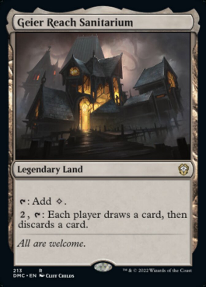 Geier Reach Sanitarium [Dominaria United Commander] | Good Games Morley