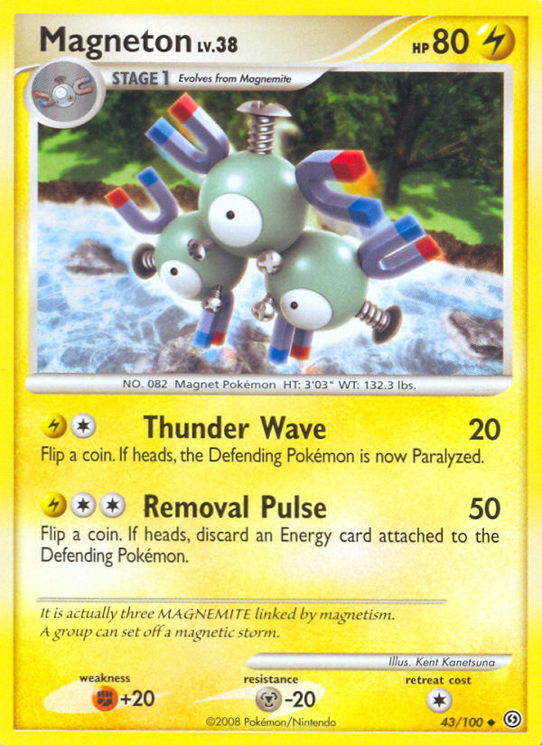 Magneton (43/100) [Diamond & Pearl: Stormfront] | Good Games Morley