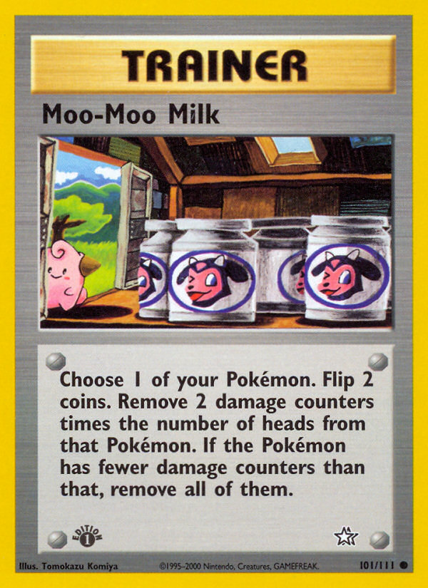 Moo-Moo Milk (101/111) [Neo Genesis 1st Edition] | Good Games Morley
