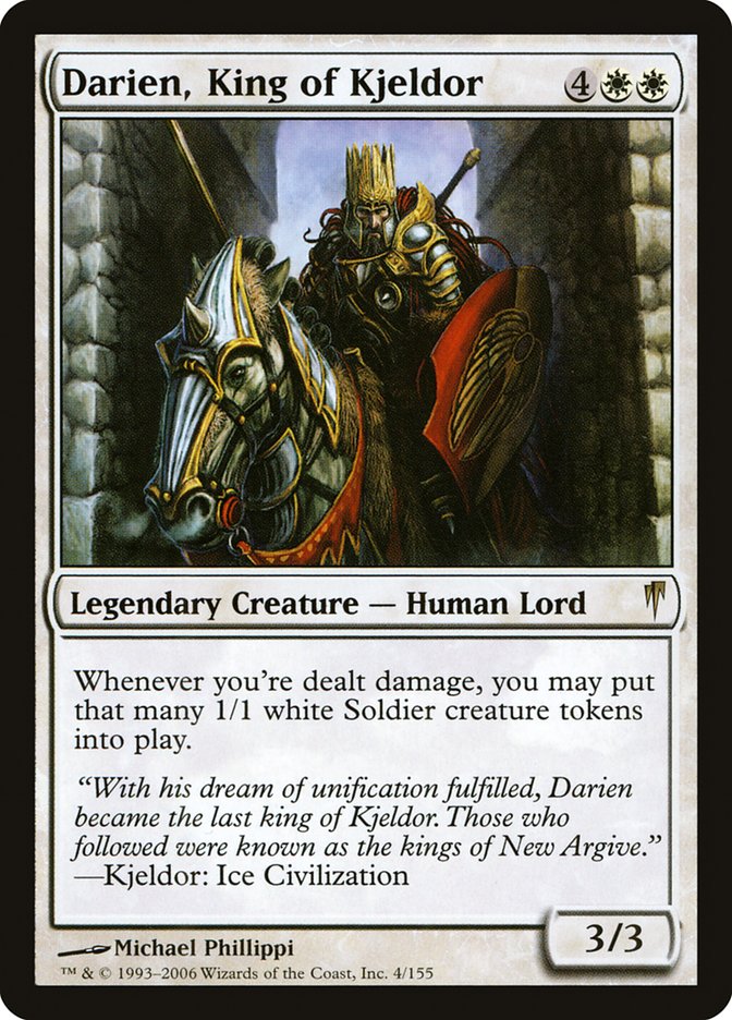 Darien, King of Kjeldor [Coldsnap] | Good Games Morley
