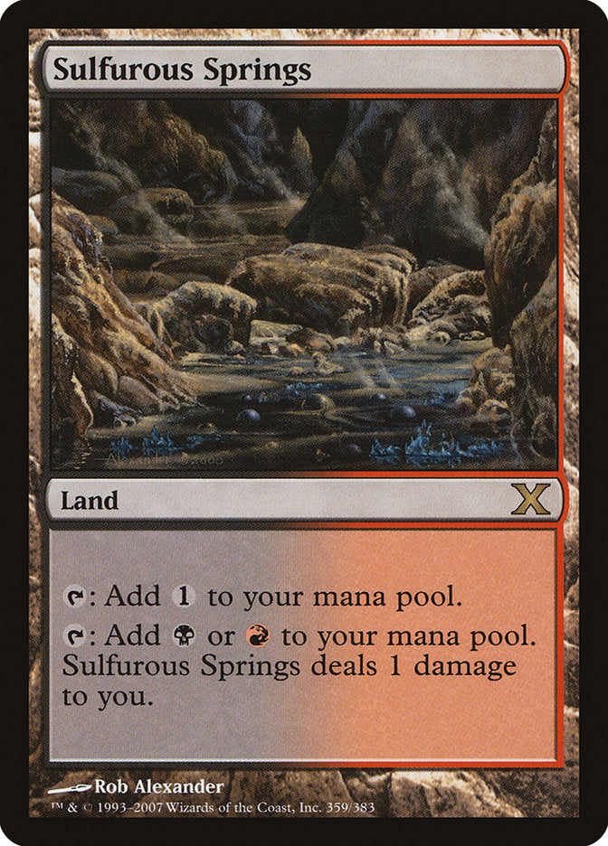 Sulfurous Springs [Tenth Edition] | Good Games Morley