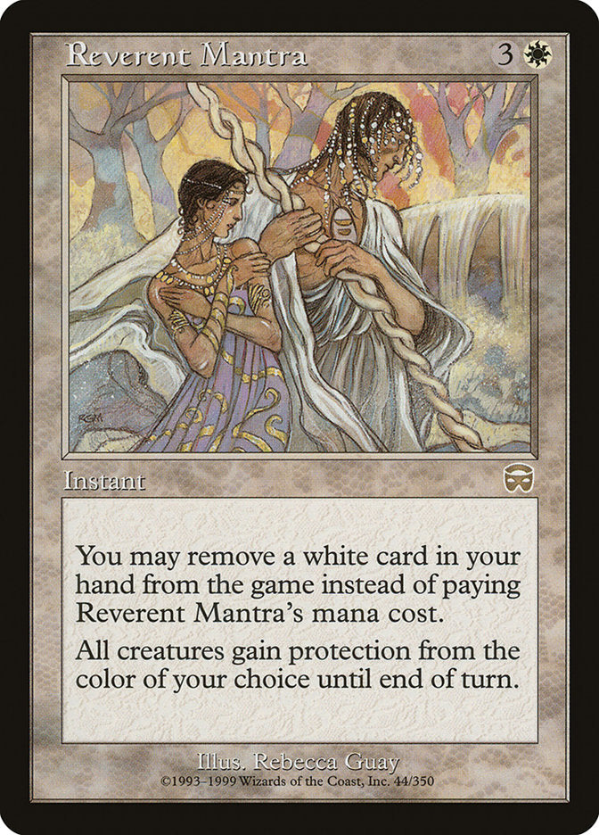 Reverent Mantra [Mercadian Masques] | Good Games Morley