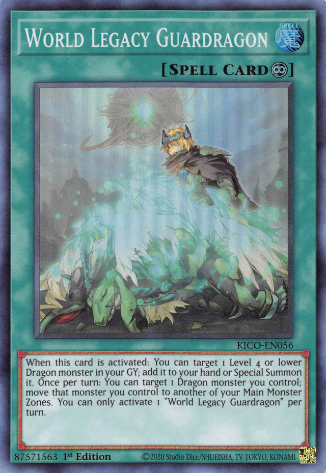 World Legacy Guardragon [KICO-EN056] Super Rare | Good Games Morley