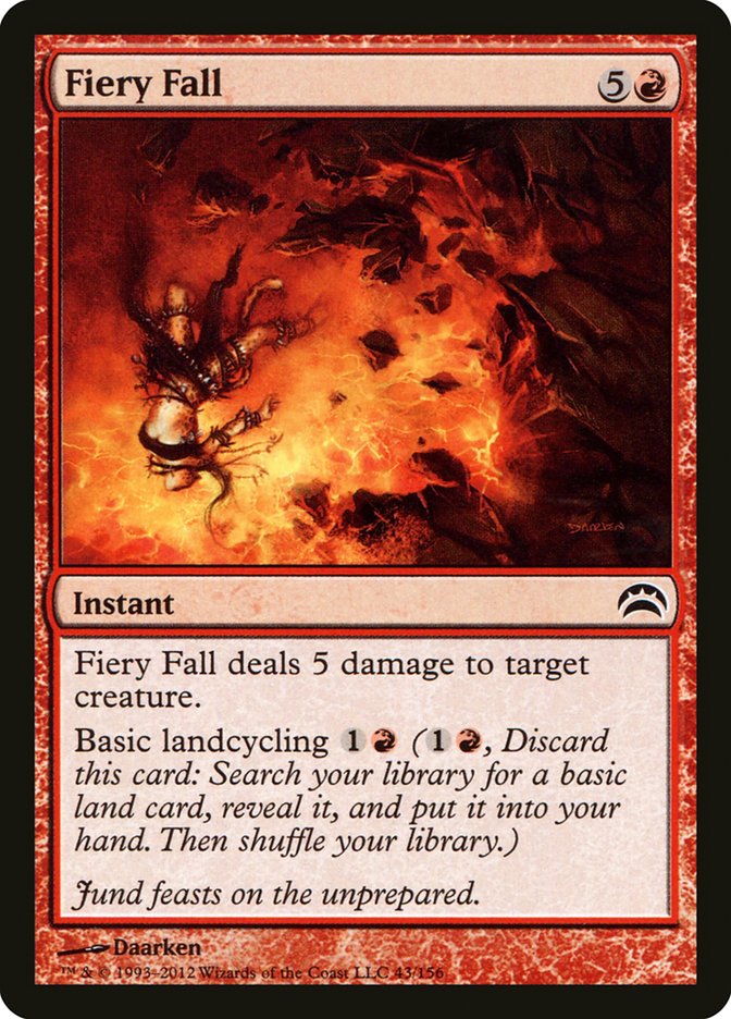 Fiery Fall [Planechase 2012] | Good Games Morley