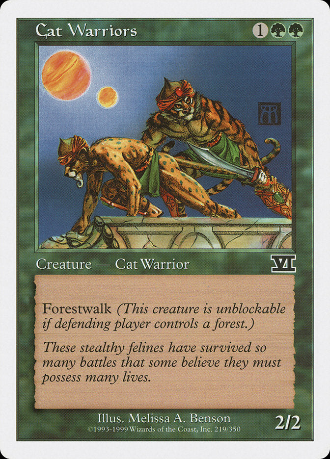 Cat Warriors [Classic Sixth Edition] | Good Games Morley