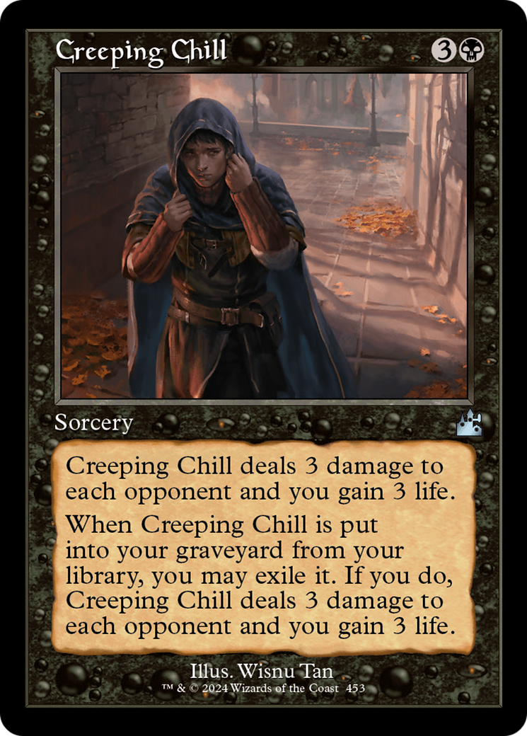 Creeping Chill (Retro Frame) [Ravnica Remastered] | Good Games Morley