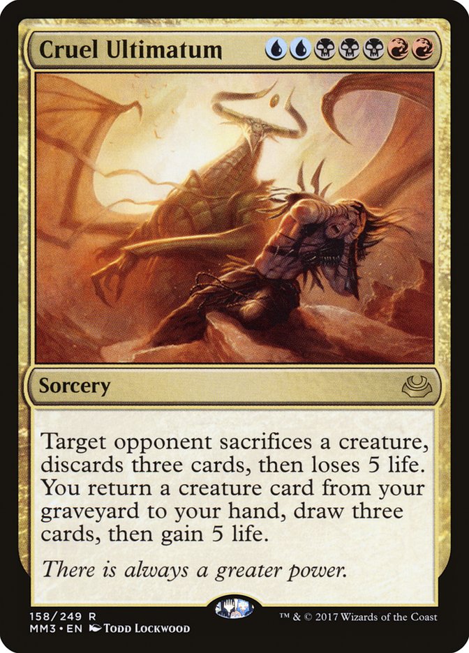 Cruel Ultimatum [Modern Masters 2017] | Good Games Morley
