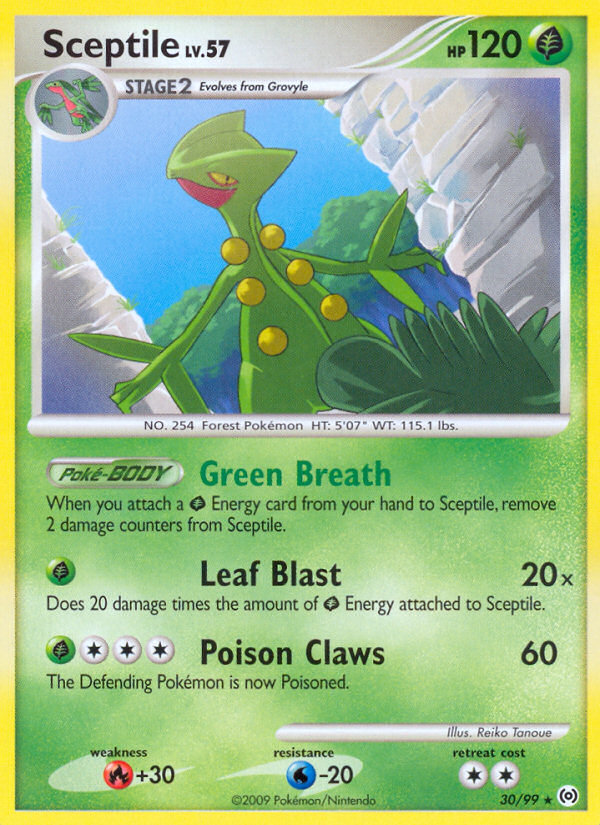 Sceptile (30/99) [Platinum: Arceus] | Good Games Morley