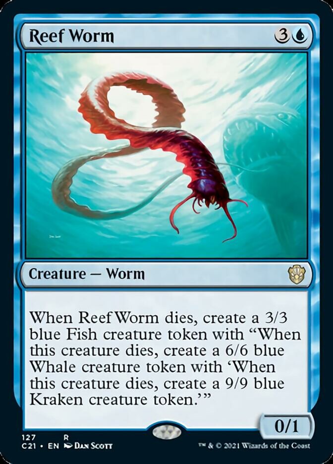 Reef Worm [Commander 2021] | Good Games Morley