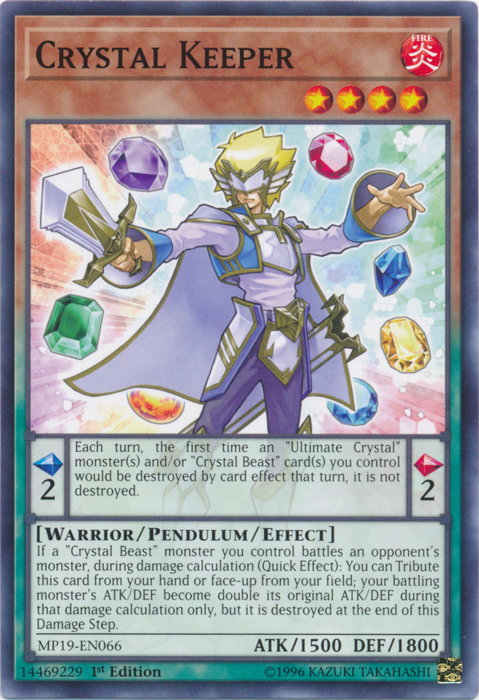 Crystal Keeper [MP19-EN066] Common | Good Games Morley